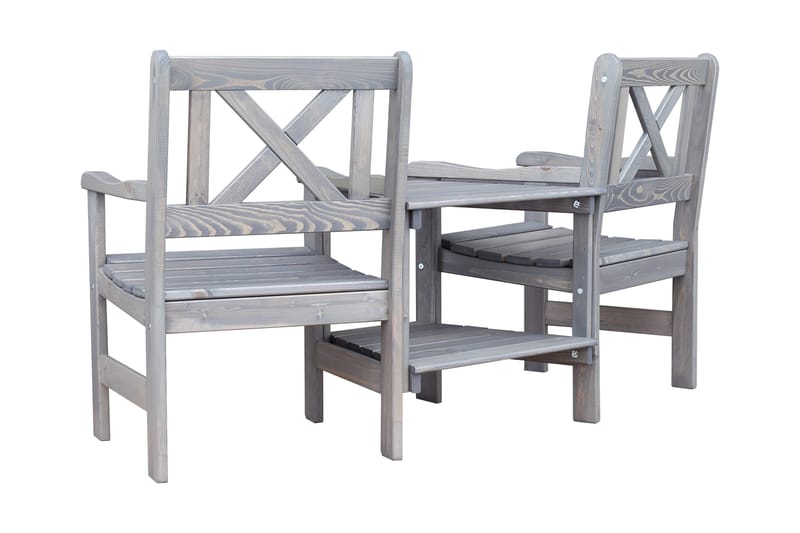 Olivo Hagelenestol - Grå - Hagemøbler & utemiljø - Stoler & Lenestoler - Utelenestoler