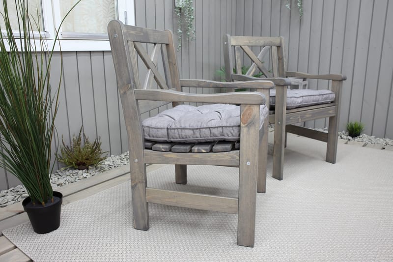 Olivo Hagelenestol - Grå - Hagemøbler & utemiljø - Stoler & Lenestoler - Utelenestoler