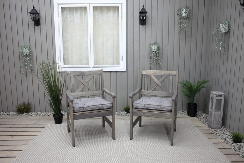 Olivo Hagelenestol - Grå - Hagemøbler & utemiljø - Stoler & Lenestoler - Utelenestoler