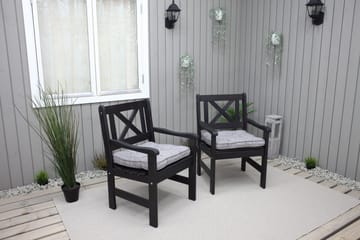 Olivo Hagelenestol - Svart - Hagemøbler & utemiljø - Stoler & Lenestoler - Utelenestoler