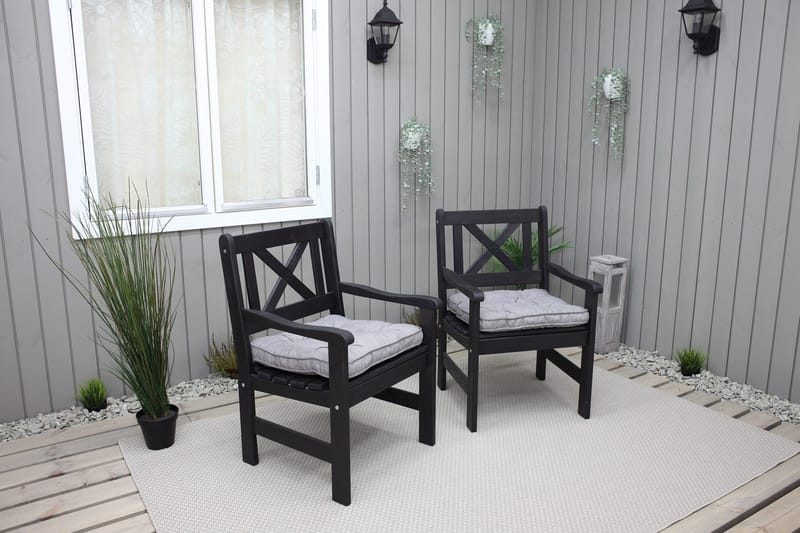 Olivo Hagelenestol - Svart - Hagemøbler & utemiljø - Stoler & Lenestoler - Utelenestoler