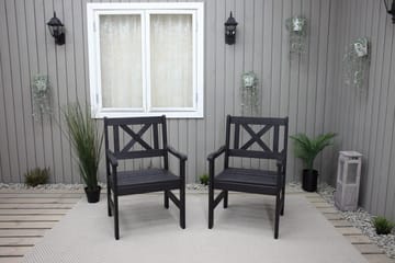 Olivo Hagelenestol - Svart - Hagemøbler & utemiljø - Stoler & Lenestoler - Utelenestoler