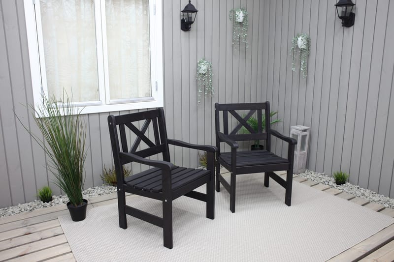 Olivo Hagelenestol - Svart - Hagemøbler & utemiljø - Stoler & Lenestoler - Utelenestoler