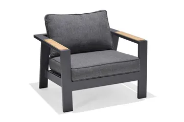 Palau Lenestol - Grå - Hagemøbler & utemiljø - Stoler & Lenestoler - Utelenestoler