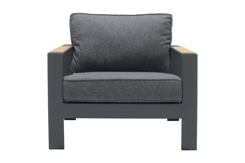 Palau Lenestol - Grå - Hagemøbler & utemiljø - Stoler & Lenestoler - Utelenestoler