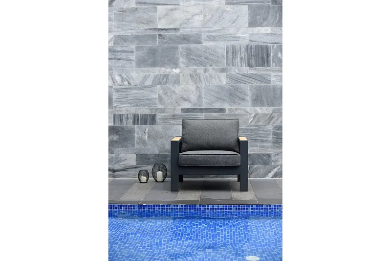 Palau Lenestol - Grå - Hagemøbler & utemiljø - Stoler & Lenestoler - Utelenestoler