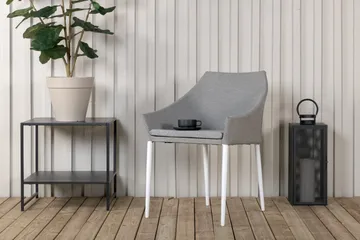 Spoga Lenestol - Hvit/Lys grå - Hagemøbler & utemiljø - Stoler & Lenestoler - Utelenestoler