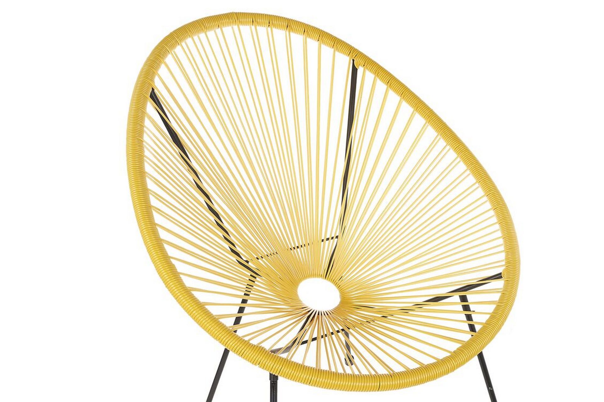 Stol Cayaco 2-pk - Kunstrotting/Gul - Hagemøbler & utemiljø - Stoler & Lenestoler - Utelenestoler