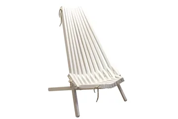 Wellner Lenestol - Hvit - Hagemøbler & utemiljø - Stoler & Lenestoler - Utelenestoler