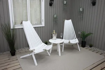 Wellner Lenestol - Hvit - Hagemøbler & utemiljø - Stoler & Lenestoler - Utelenestoler