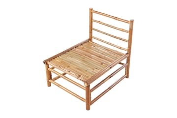 Villa Castelli Utelenestol - Hvit/Lys Brun - Hagemøbler & utemiljø - Stoler & Lenestoler - Utelenestoler