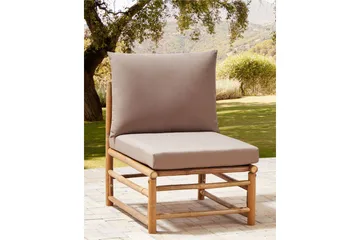 Villa Castelli Utelenestol - Lys Brun/Beige - Hagemøbler & utemiljø - Stoler & Lenestoler - Utelenestoler