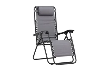 Vulcano Solseng - Grå - Hagemøbler & utemiljø - Stoler & Lenestoler - Solstoler - Baden baden stol