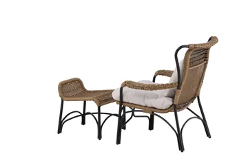 Loreto Utestol - Svart - Hagemøbler & utemiljø - Stoler & Lenestoler - Utelenestoler