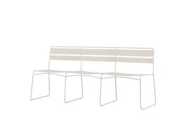 Lina Utesofa - Beige - Hagemøbler & utemiljø - Utesofa - Hagebenk & utebenk