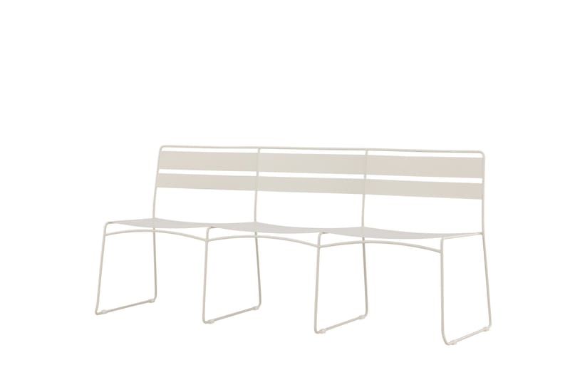 Lina Utesofa - Beige - Hagemøbler & utemiljø - Utesofa - Hagebenk & utebenk