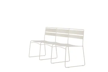 Lina Utesofa - Beige - Hagemøbler & utemiljø - Utesofa - Hagebenk & utebenk