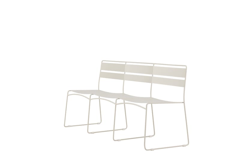 Lina Utesofa - Beige - Hagemøbler & utemiljø - Utesofa - Hagebenk & utebenk