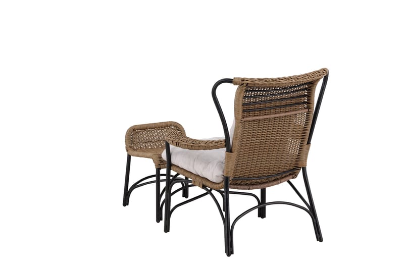 Loreto Utestol - Svart - Hagemøbler & utemiljø - Stoler & Lenestoler - Utelenestoler