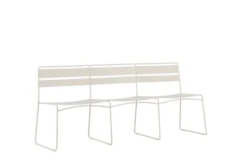 Lina Utesofa - Beige - Hagemøbler & utemiljø - Utesofa - Hagebenk & utebenk