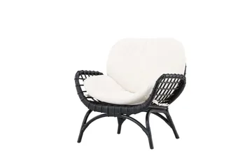 Moana Utestol - Svart - Hagemøbler & utemiljø - Stoler & Lenestoler - Utelenestoler