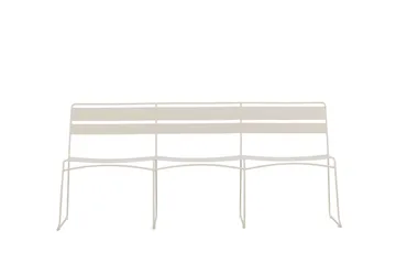 Lina Utesofa - Beige - Hagemøbler & utemiljø - Utesofa - Hagebenk & utebenk