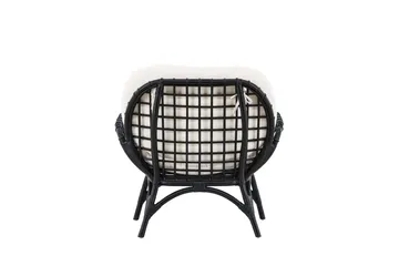 Moana Utestol - Svart - Hagemøbler & utemiljø - Stoler & Lenestoler - Utelenestoler