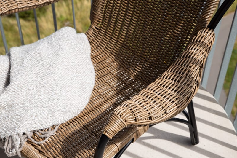 Loreto Utestol - Svart - Hagemøbler & utemiljø - Stoler & Lenestoler - Utelenestoler