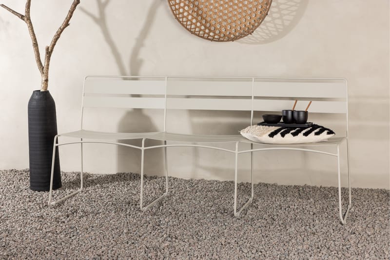 Lina Utesofa - Beige - Hagemøbler & utemiljø - Utesofa - Hagebenk & utebenk