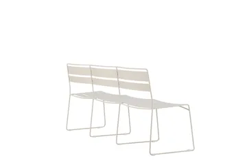 Lina Utesofa - Beige - Hagemøbler & utemiljø - Utesofa - Hagebenk & utebenk