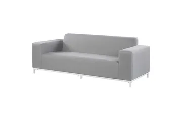 3-sitssoffa Beliani Rovigo Grey||White - Hagemøbler & utemiljø - Loungemøbler - Loungesofaer