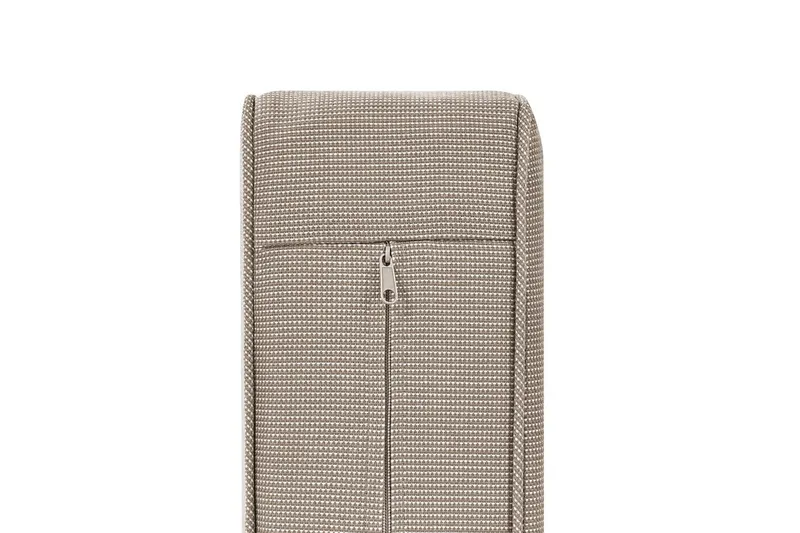 3-sitssoffa Beliani Trani Mörkt trä/grått/beige, Nej Dark wood||Grey||Beige - Hagemøbler & utemiljø - Loungemøbler - Loungesofaer