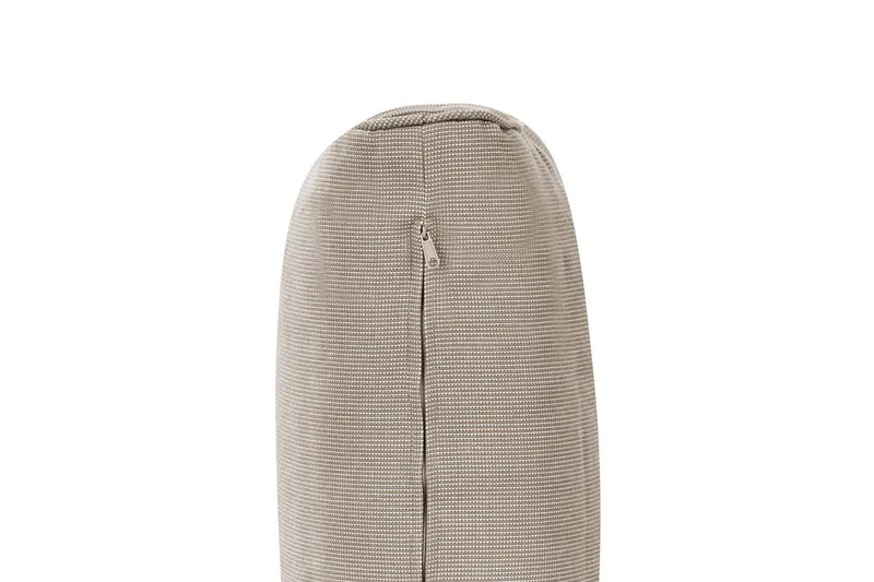 3-sitssoffa Beliani Trani Mörkt trä/grått/beige, Nej Dark wood||Grey||Beige - Hagemøbler & utemiljø - Loungemøbler - Loungesofaer