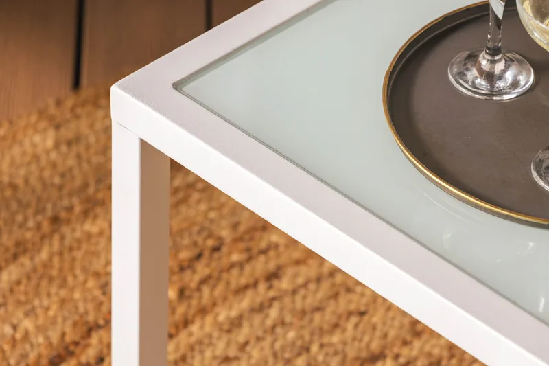 Ariany Hjørnesofa - Hvit/Grå - Hagemøbler & utemiljø - Loungemøbler - Loungesofaer