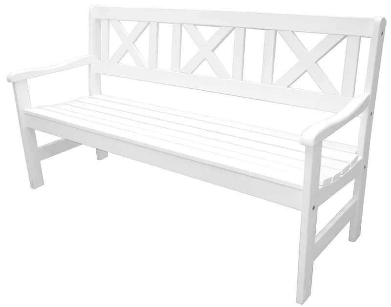 Europe Utesofa 3-seter, Hvit