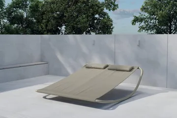 Gordo solseng utendørs - Beige - Hagemøbler & utemiljø - Stoler & Lenestoler - Solsenger & solvogner