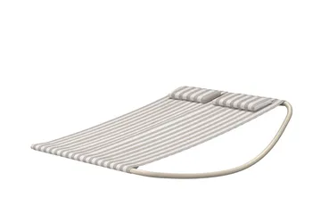 Gordo solseng utendørs - Beige/Hvit - Hagemøbler & utemiljø - Stoler & Lenestoler - Solsenger & solvogner