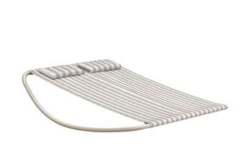 Gordo solseng utendørs - Beige/Hvit - Hagemøbler & utemiljø - Stoler & Lenestoler - Solsenger & solvogner