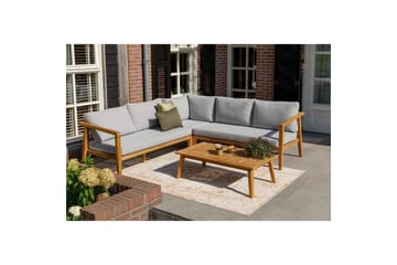 Hageloungesett Lucca med puter - Hagemøbler & utemiljø - Loungemøbler - Loungegrupper