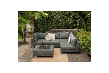 Hageloungesett Sicilië - Grønn, Høyre - Hagemøbler & utemiljø - Loungemøbler - Loungesofaer