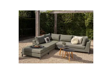 Hageloungesett Sicilië - Grønn, Venstre - Hagemøbler & utemiljø - Loungemøbler - Loungesofaer