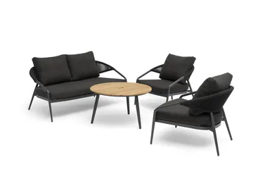Hillerstorp Ekeryd utesofa antrasittgrå - Hagemøbler & utemiljø - Loungemøbler - Loungesofaer