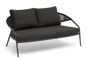 Hillerstorp Ekeryd utesofa antrasittgrå - Hagemøbler & utemiljø - Loungemøbler - Loungesofaer