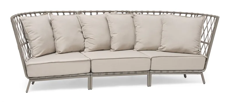 Hillerstorp Jet Set loungesofa 3-seter, Beige