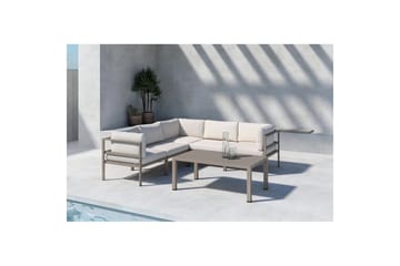 Hjørnesofa 3+2 Copacabana - Brun - Hagemøbler & utemiljø - Loungemøbler - Loungesofaer