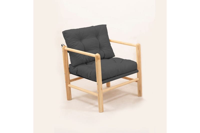 Hue utendørs sofa - Antrasitt - Hagemøbler & utemiljø - Loungemøbler - Loungesofaer