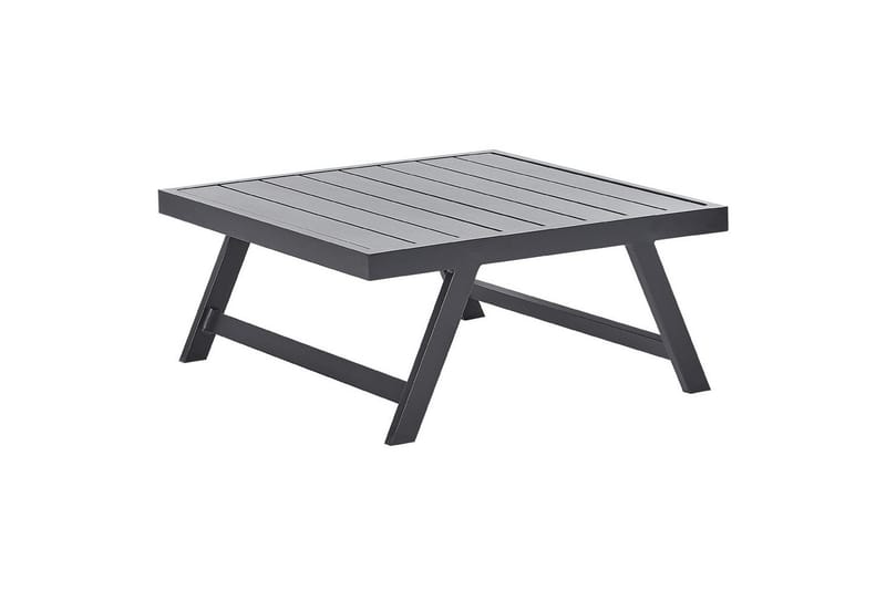 Loungegrupp Beliani Coccorino Grey||Black - Hagemøbler & utemiljø - Loungemøbler - Loungegrupper