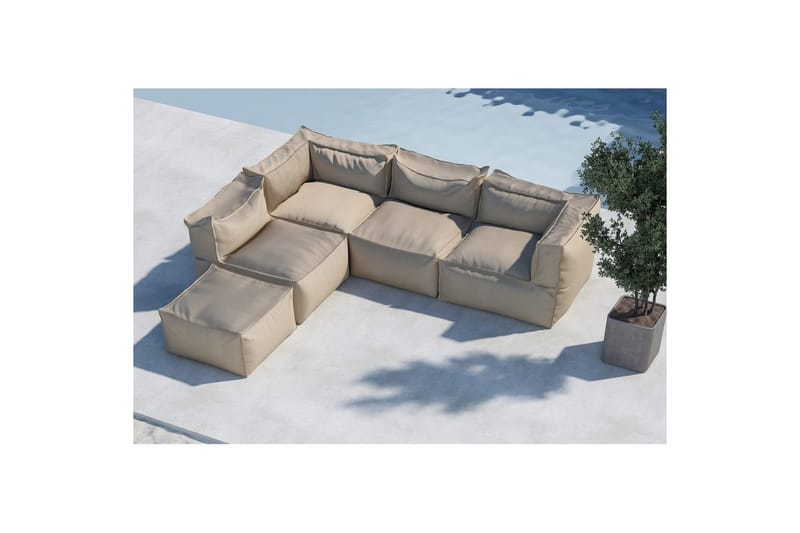 Loungegruppe Rambo 2+2+1 - Hagemøbler & utemiljø - Loungemøbler - Loungesofaer