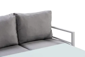 Ariany Sofagruppe - Hvit/Grå - Hagemøbler & utemiljø - Loungemøbler - Loungegrupper