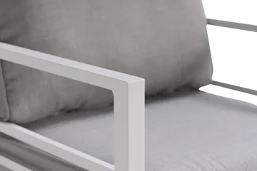 Ariany Sofagruppe - Hvit/Grå - Hagemøbler & utemiljø - Loungemøbler - Loungegrupper